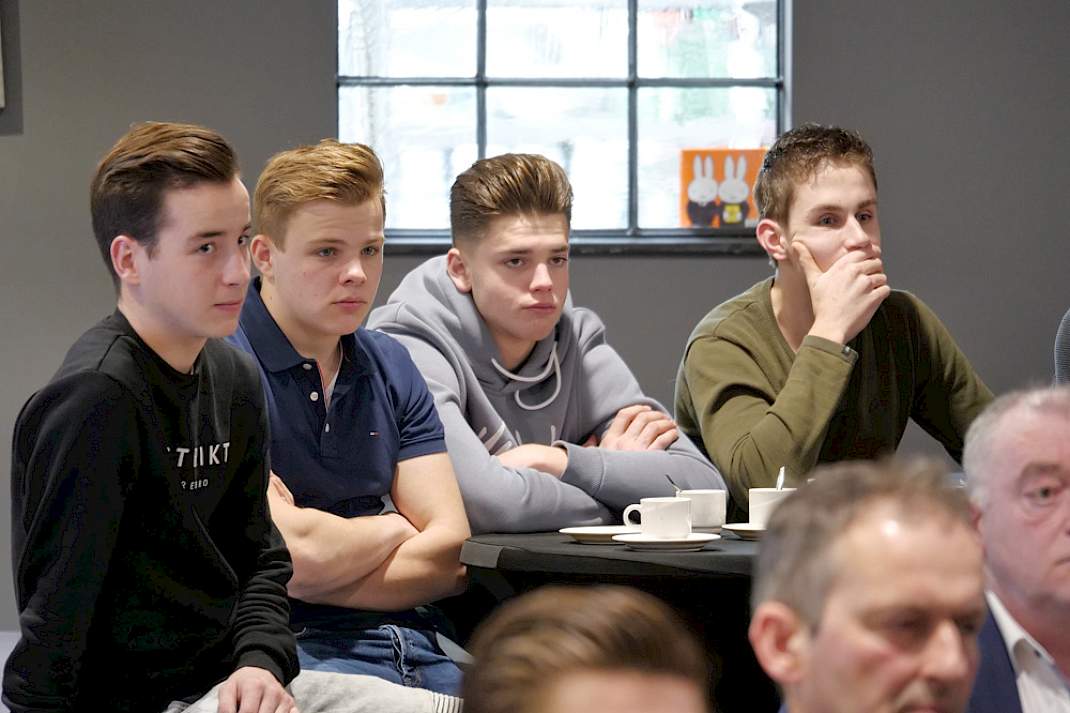 Jonge varkenshouders