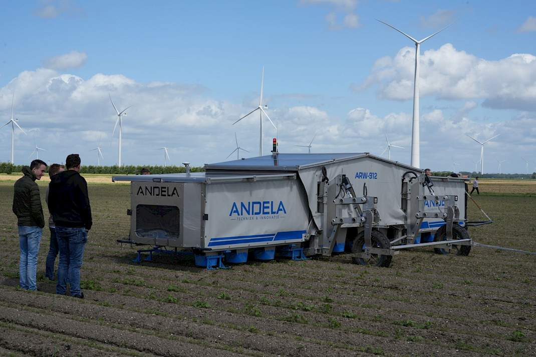 Een andere techniek van Andela: de Solar Weeder