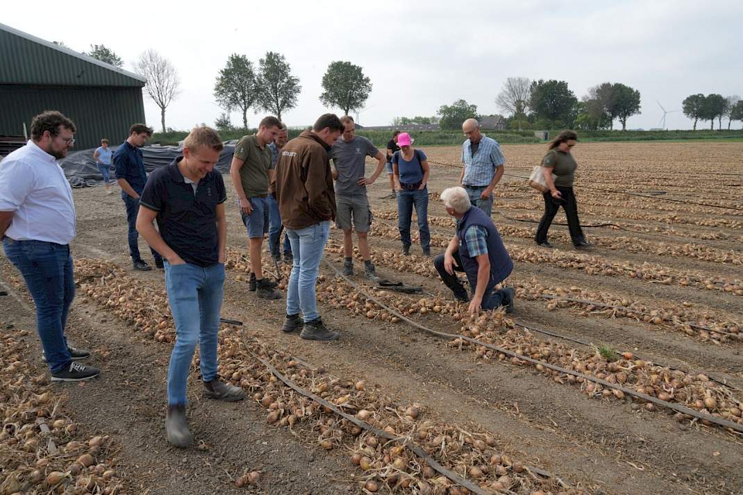 Veldbezoek fertigatie TopBodem