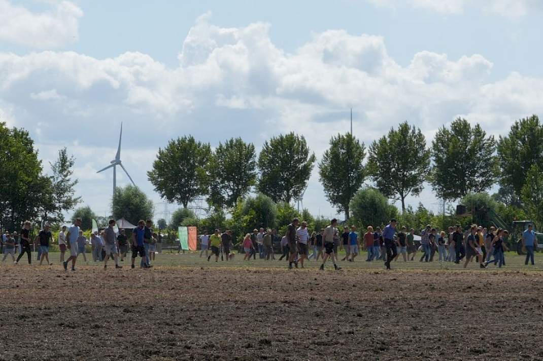 Machinedemonstraties Biovelddag