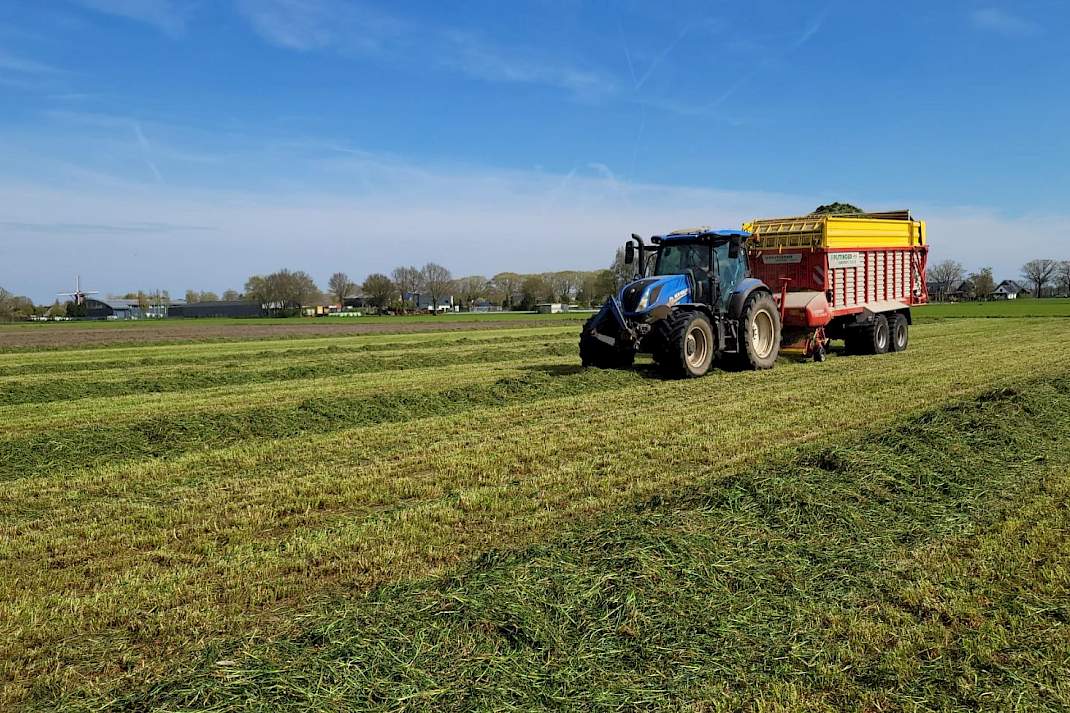 De eerste snede bij Daan Spierings wordt binnengehaald