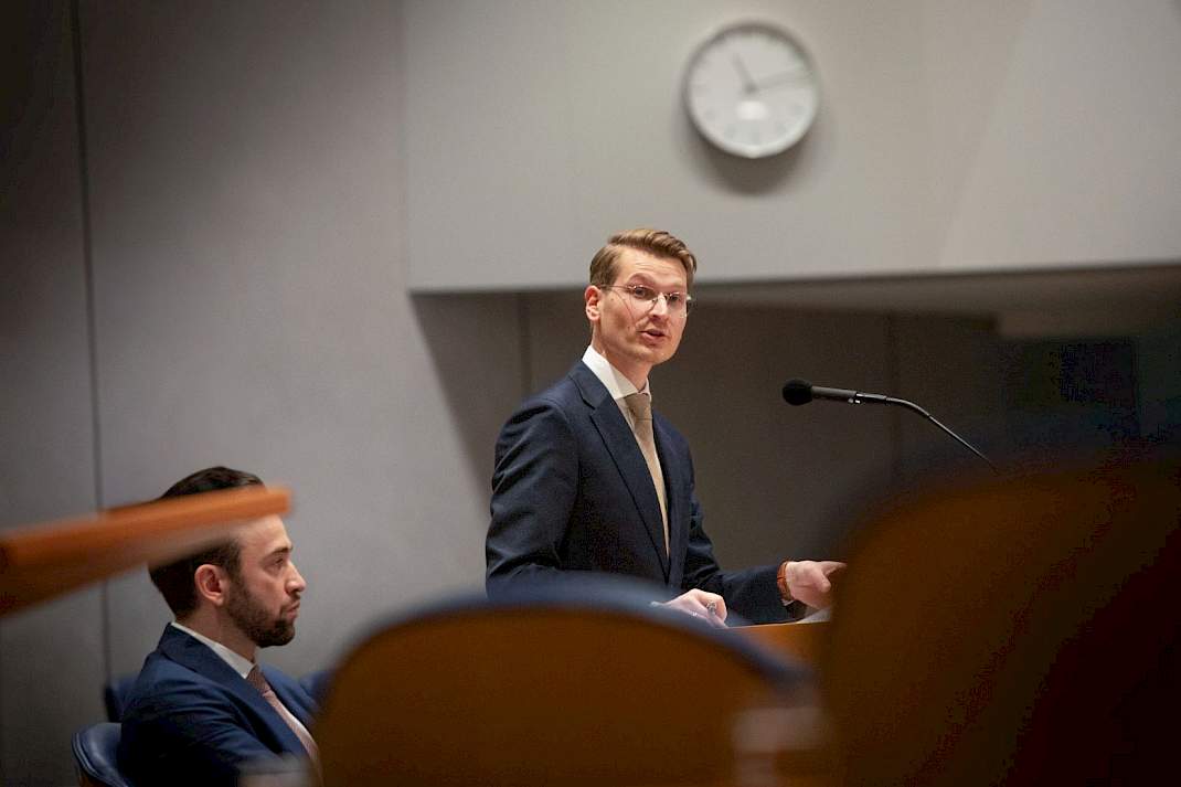 Landbouwminister Jaimi van Essen.