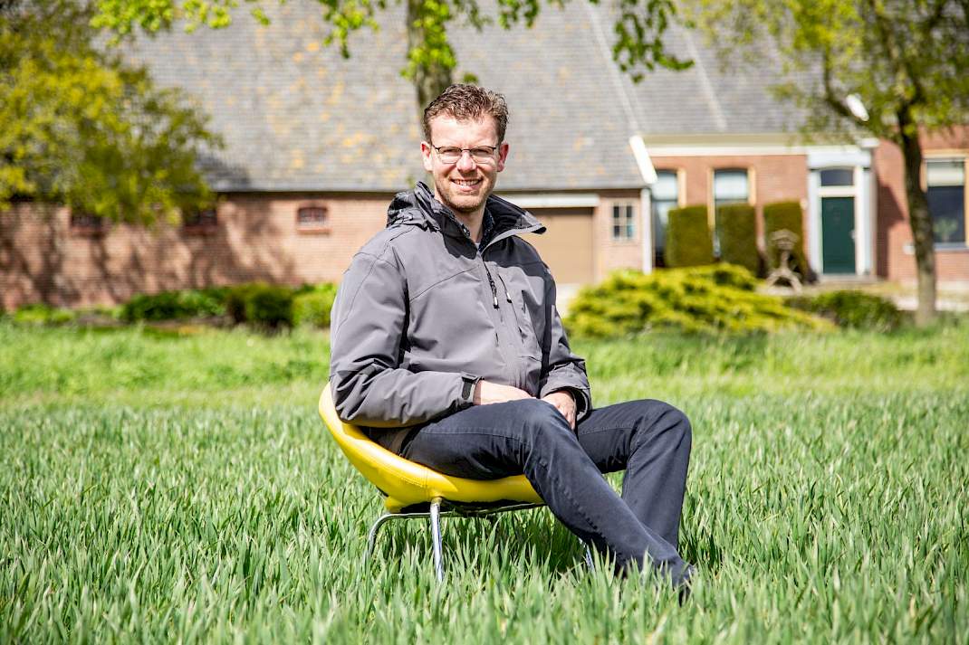 Doeko van 't Westeinde, akkerbouwer in Nieuweschans