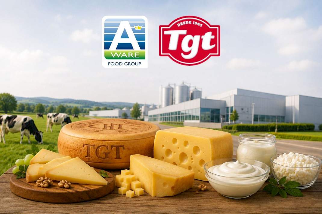 Logo's van Royal A-ware en Grupo TGT