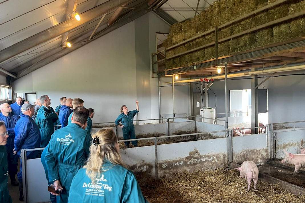 Biologische varkenshouder Jannie Bos