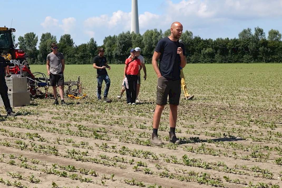 Joost Rijk op de BioVelddag