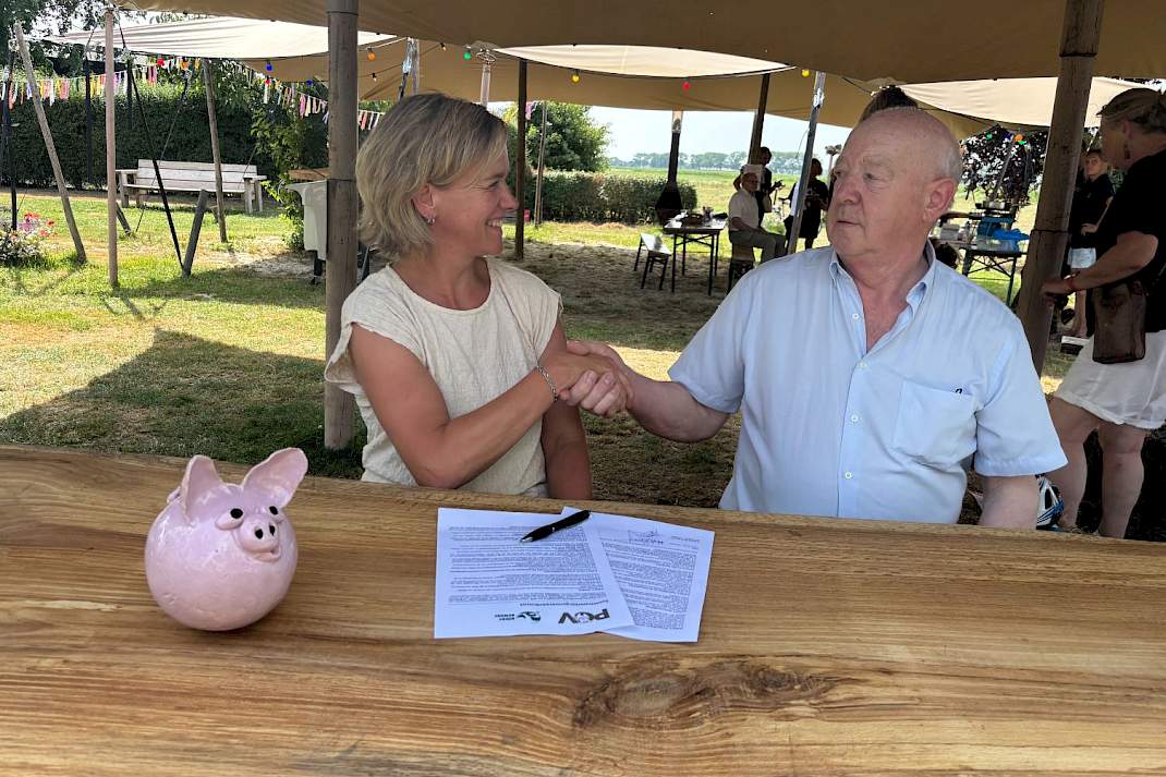 Linda Verriet en Arie Verhorst