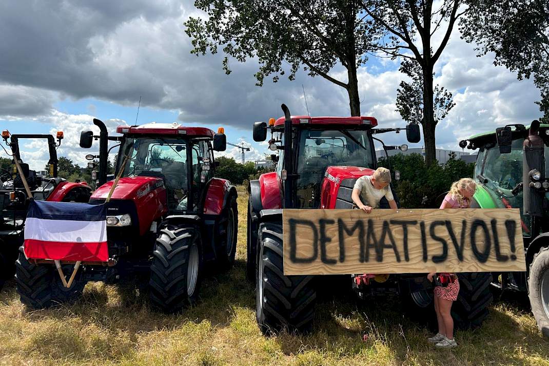 Beeld ter illustratie van boerenprotest in 2022.
