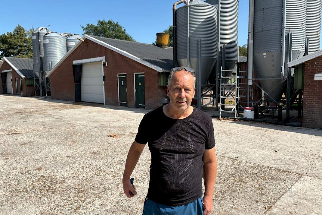 Vleeskuikenhouder Marius Lamers