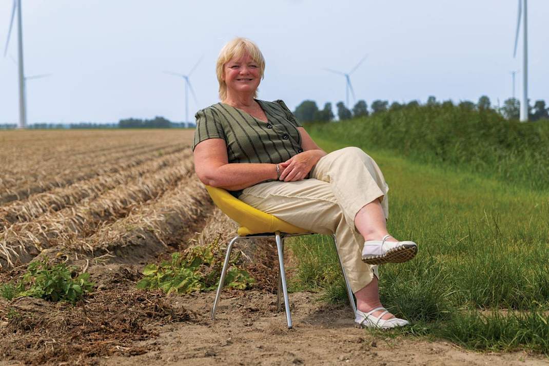 Aleid Dik columnist stoel Sterke Erven Akkerbouw