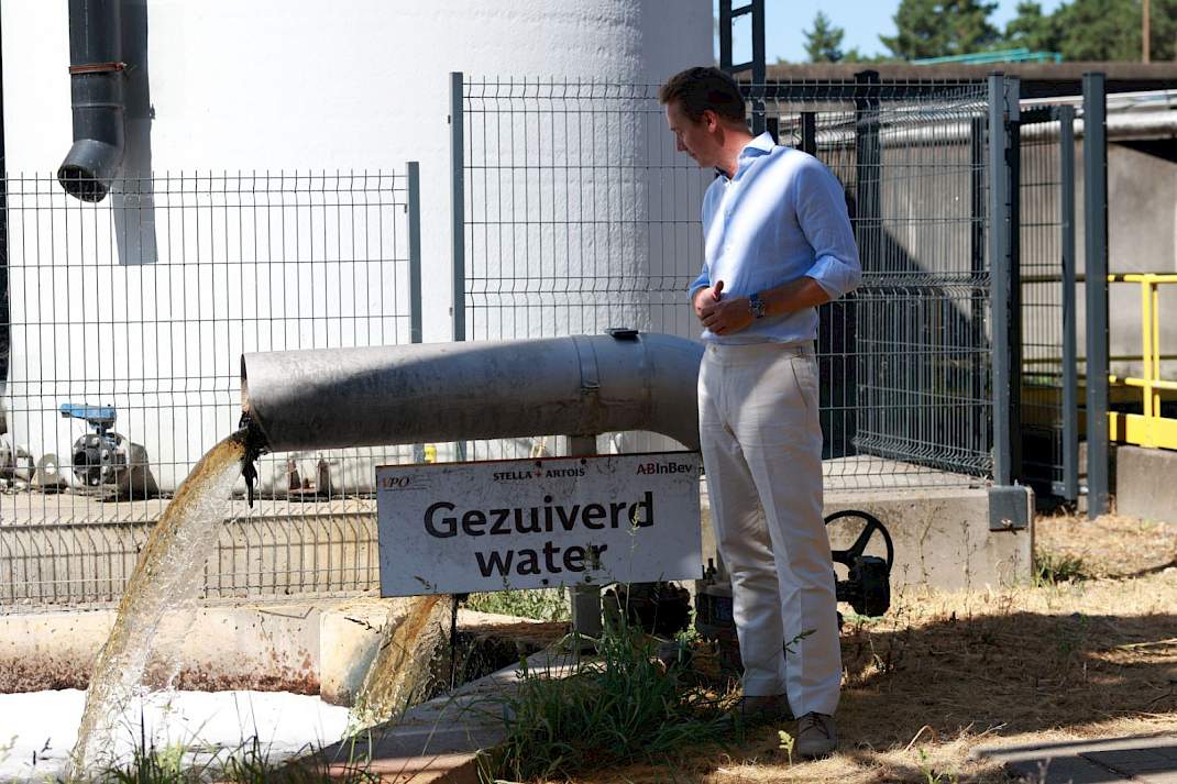 Proceswater InBev bierbrouwer Belgi&euml;