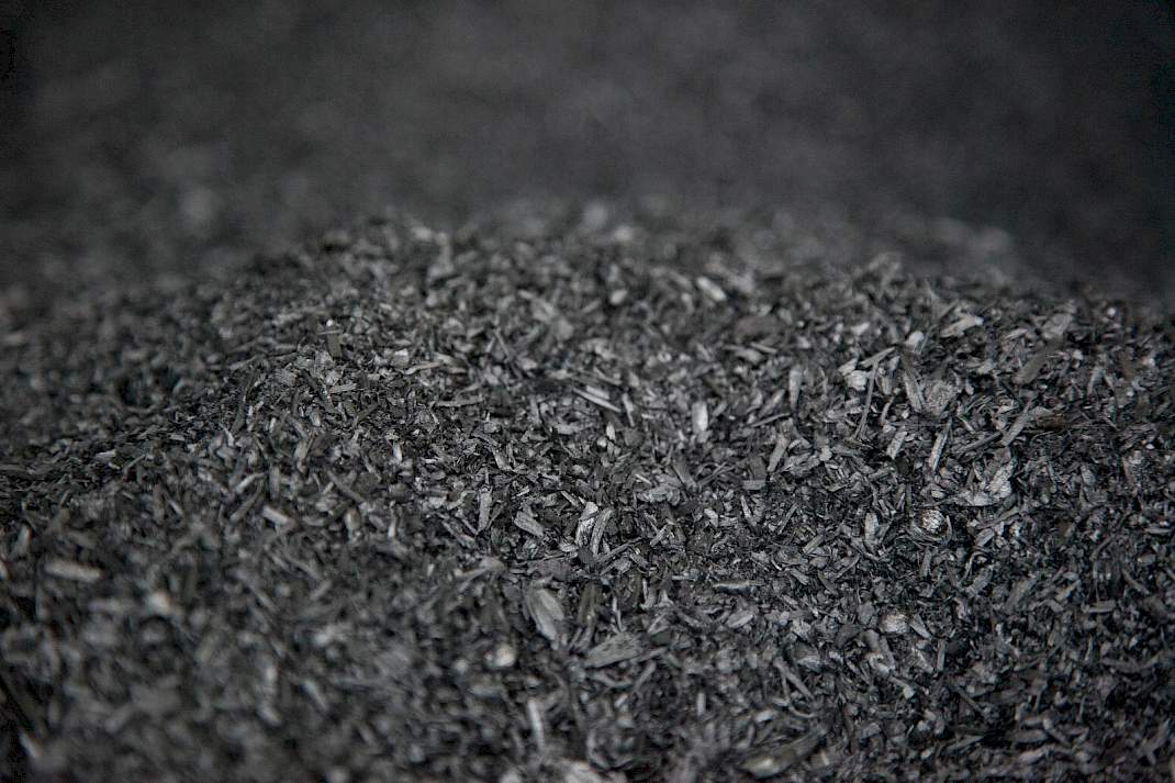 Biohoutskool oftewel biochar.