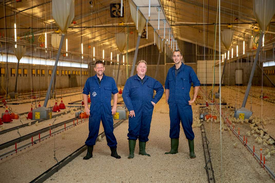 Opfokstal familie Jannink.