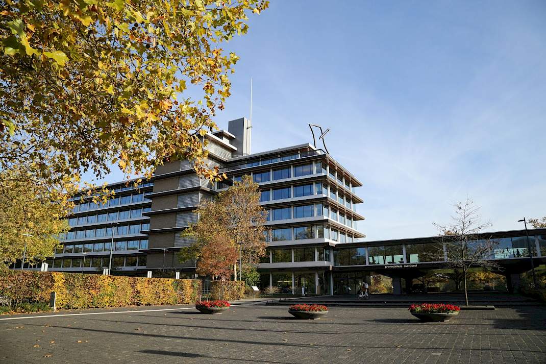 Overijssels provinciehuis in Zwolle.