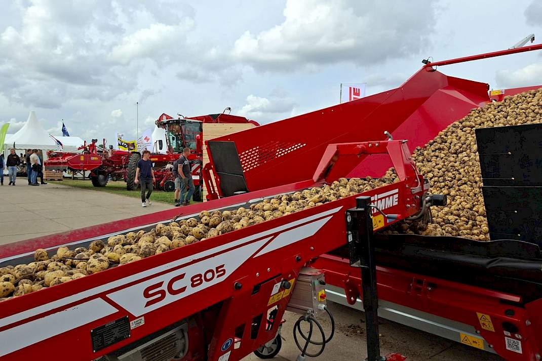 Inschuurlijn Aardappeldemodag Westmaas