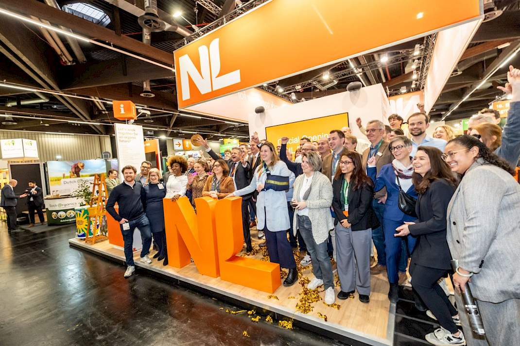 NL paviljoen op de Biofach 2025