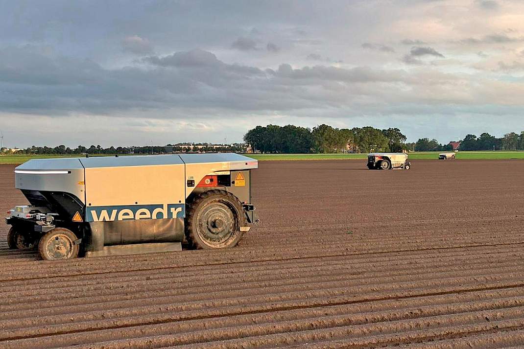 Laserwieder robot Weedr Cropr Noud van Unen