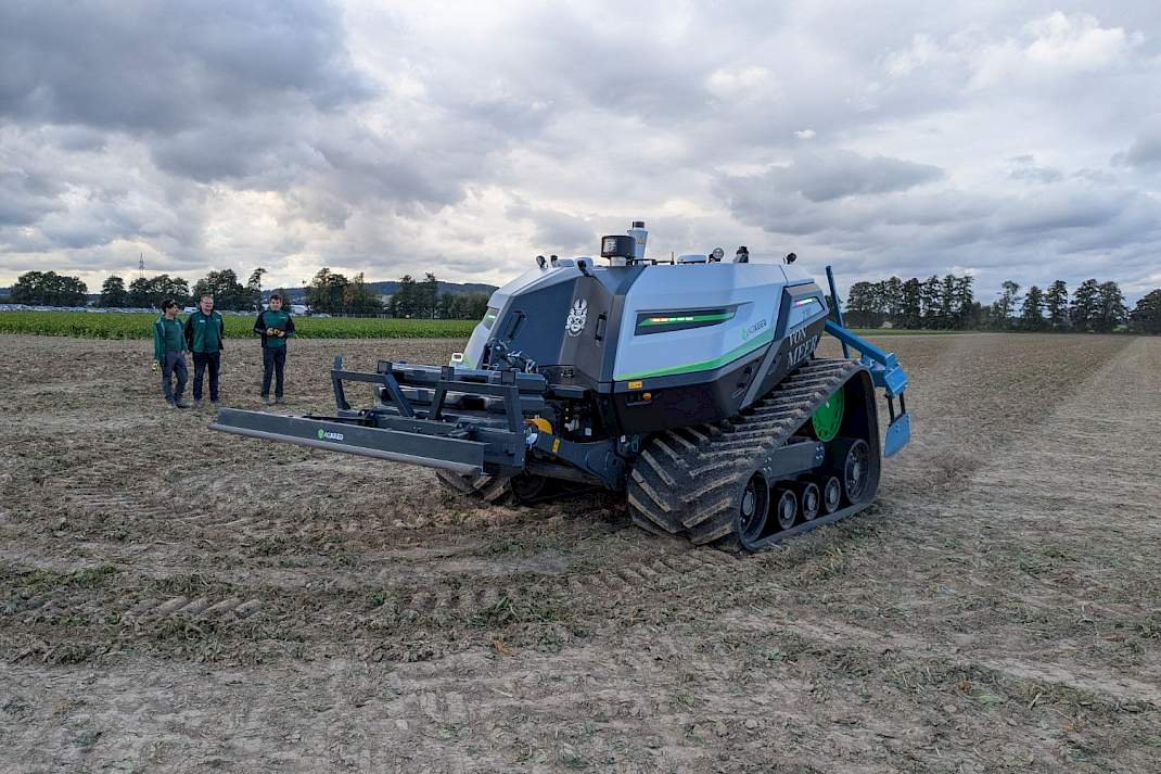Robot AgXeed autonoom suikerbieten