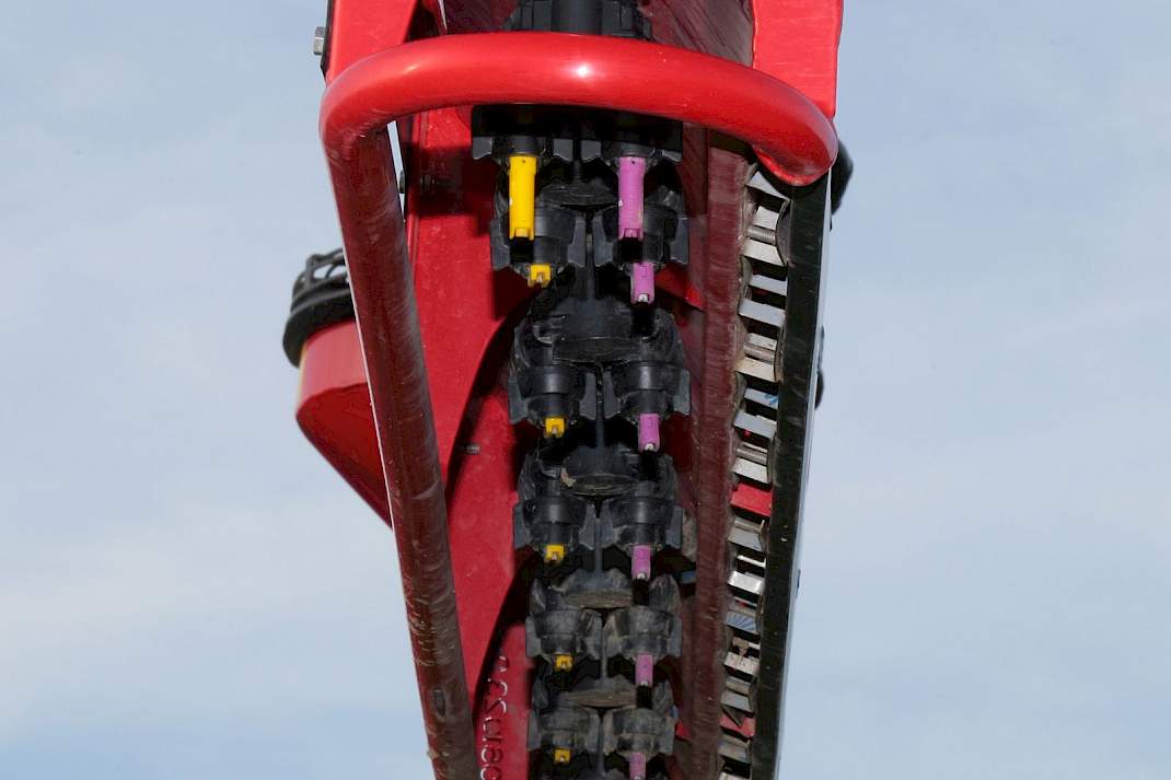 Doppen kantdoppen Agrifac spuitboom