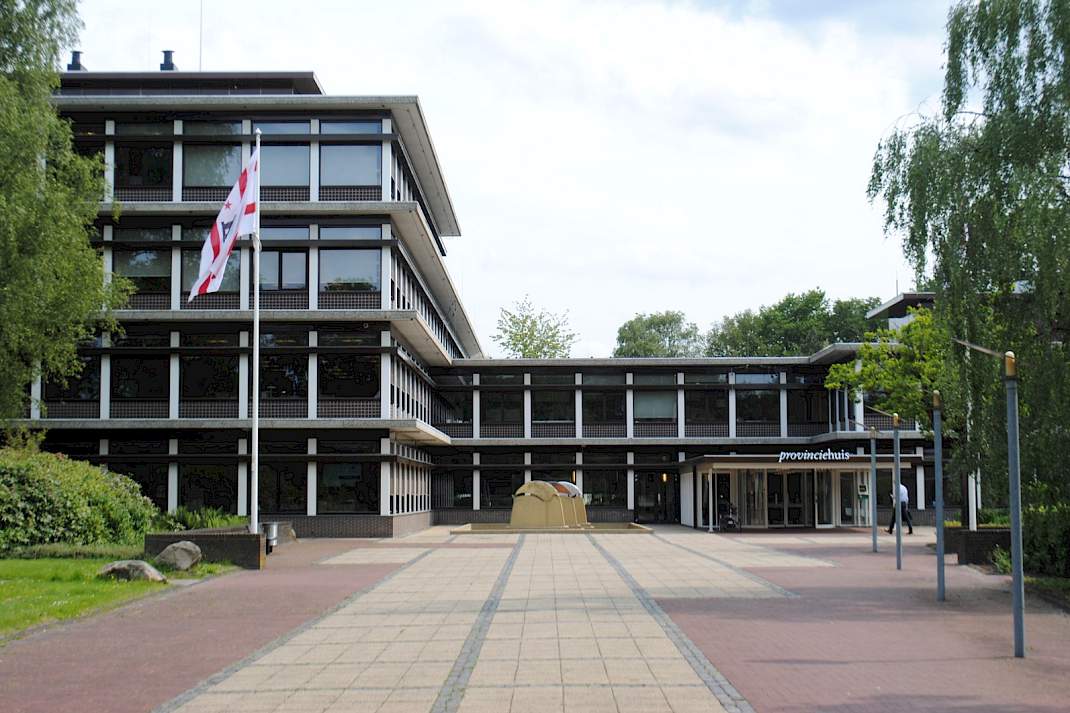 Het provinciehuis in Assen