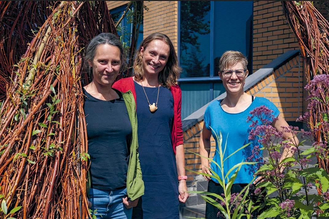 Monique Bestman, Ilse Geijzendorffer en Suzanne Lommen.