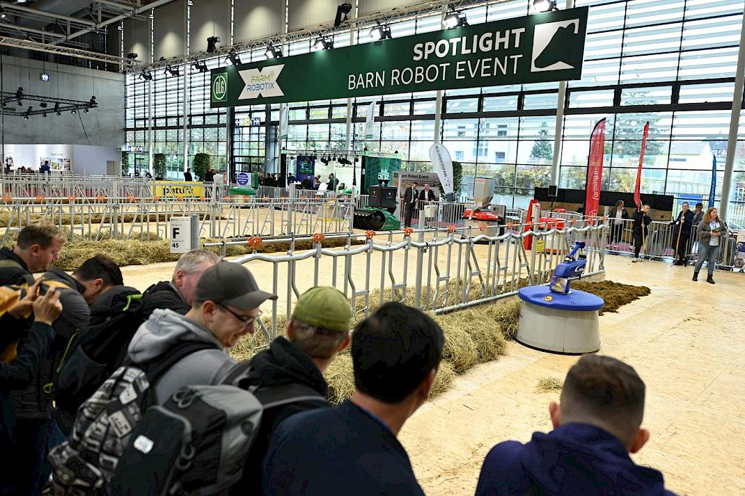 Bezoekers op de EuroTier