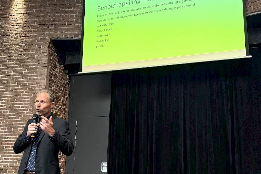 Ben Beerens tijdens het Bravo seminar 2026 in Lent