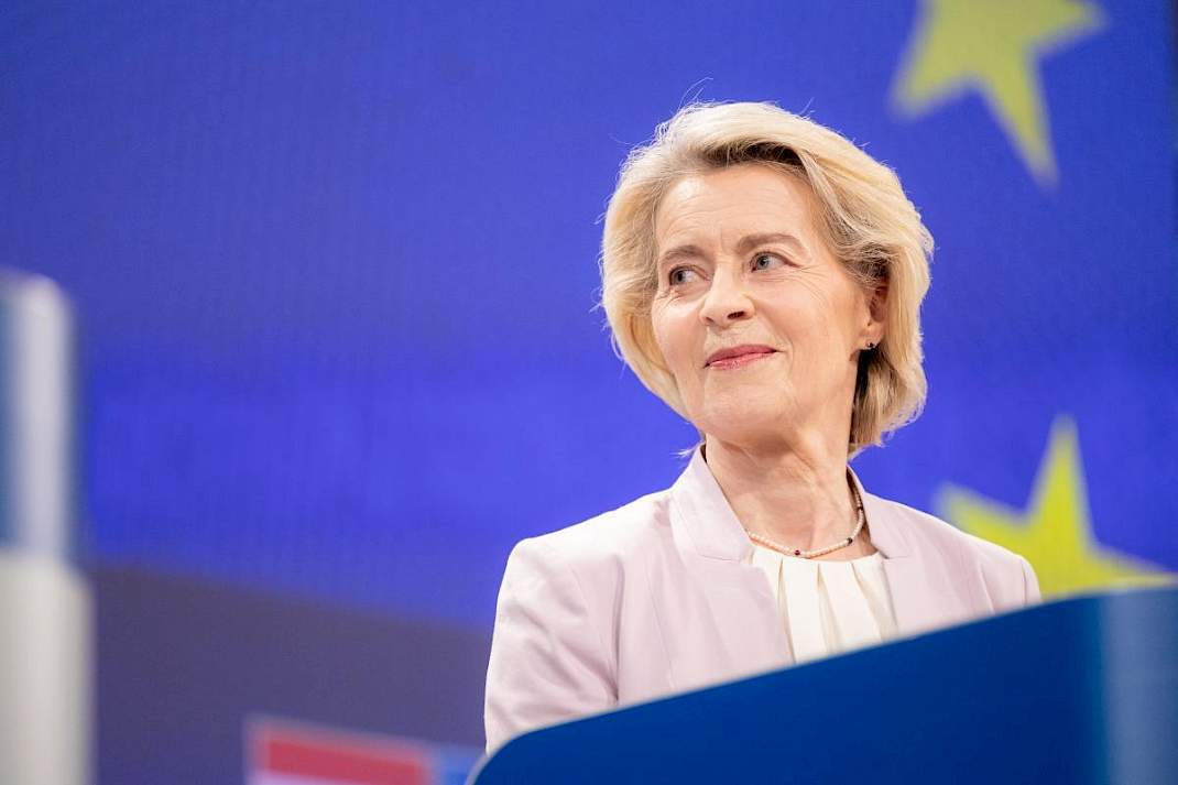 Ursela von der Leyen.