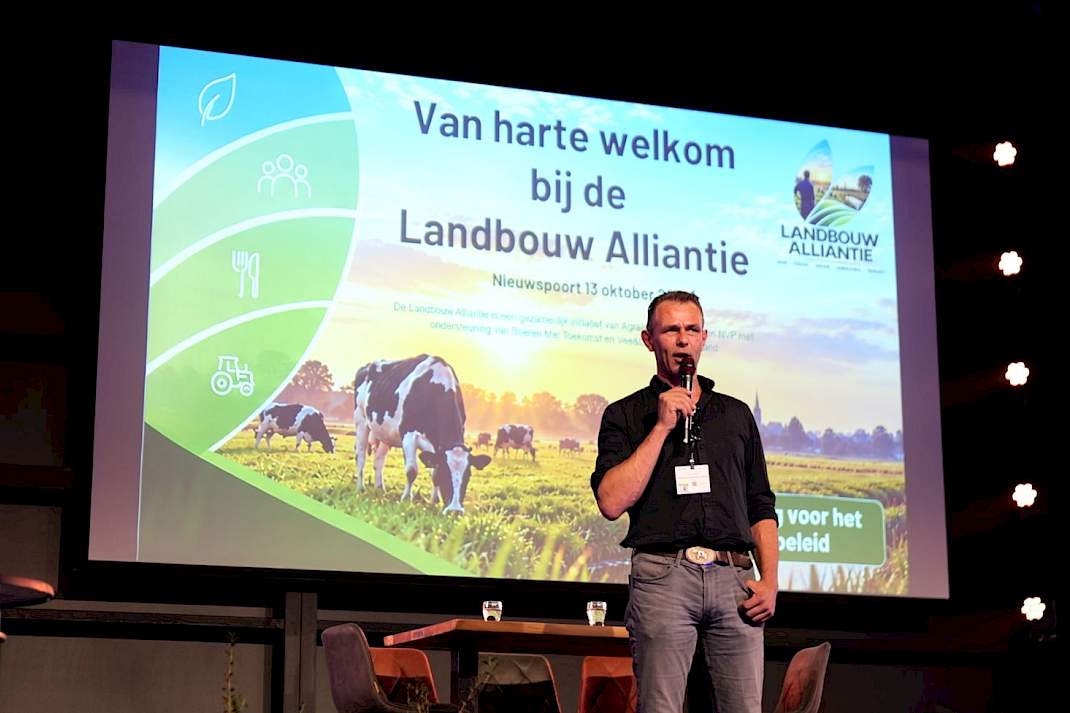Landbouw Alliantie spreekt boeren toe op de RMV in Hardenberg
