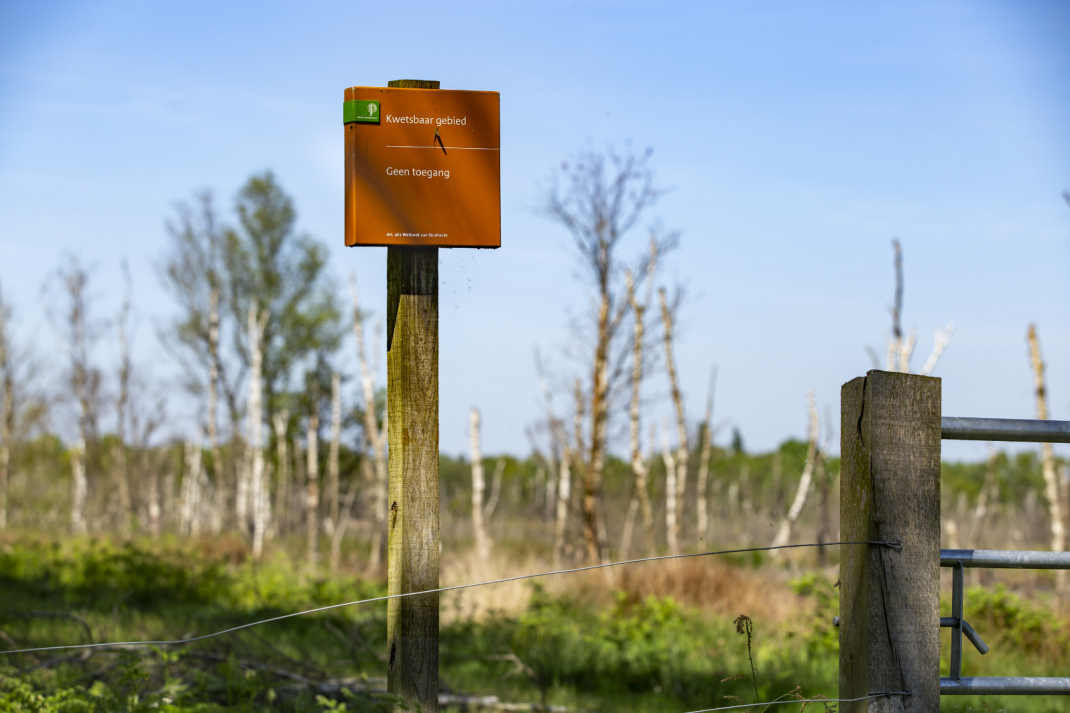 Maatregelen voor beschermen kwetsbare natuur