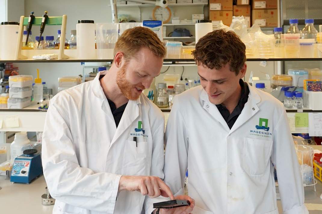 Patrick Barendse en Daniel Besselink van Nuxa Diagnostics