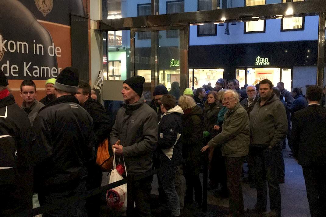 actievoerende boeren uit Groningen